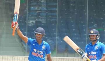 mayank agarwal manish pandey steer india a into... mayank agarwal manish pandey steer india a into...