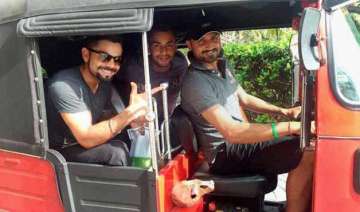 when virat harbhajan took autorickshaw in sri... when virat harbhajan took autorickshaw in sri...