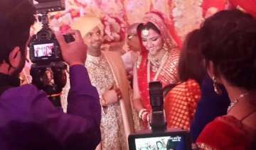 suresh raina ties the knot with childhood friend... suresh raina ties the knot with childhood friend...