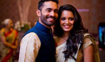in pics dinesh karthik ties the knot with dipika... in pics dinesh karthik ties the knot with dipika...
