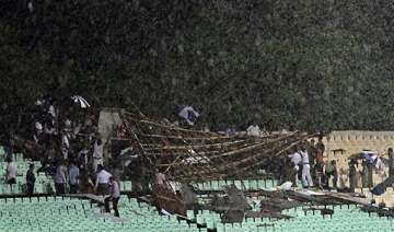 three injured as venue operations centre... three injured as venue operations centre...