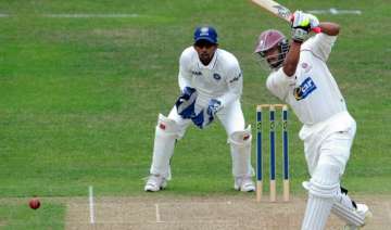 somerset pile up 329 for two as india struggle on... somerset pile up 329 for two as india struggle on...
