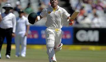 warner moves into fifth harris second in icc test... warner moves into fifth harris second in icc test...
