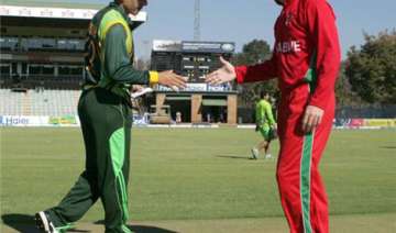 pakistan set a target of 261 for zimbabwe in... pakistan set a target of 261 for zimbabwe in...