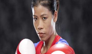boxer mary kom promises to win gold for india in... boxer mary kom promises to win gold for india in...
