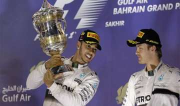 hamilton wins bahrain gp ahead of raikkonen and... hamilton wins bahrain gp ahead of raikkonen and...