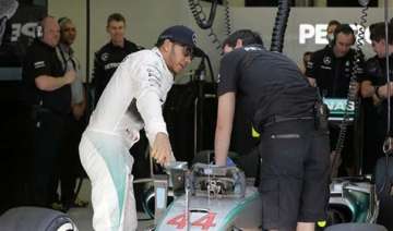 hamilton posts fastest time in 3rd practice at... hamilton posts fastest time in 3rd practice at...
