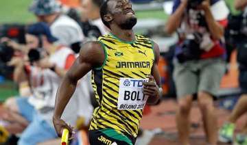 usain bolt wins world treble with relay gold -... usain bolt wins world treble with relay gold -...