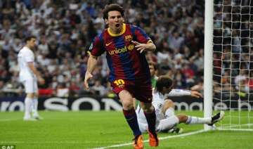 barcelona beat real madrid 2 0 messi scores both... barcelona beat real madrid 2 0 messi scores both...