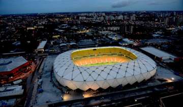 brazil inaugurates another world cup stadium -... brazil inaugurates another world cup stadium -...