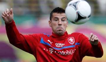 czech striker milan baros to undergo muscle scan... czech striker milan baros to undergo muscle scan...
