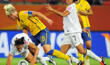 dahlkvist fischer lead sweden to 2 1 win over us... dahlkvist fischer lead sweden to 2 1 win over us...