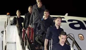 germany arrives in brazil with injury worries -... germany arrives in brazil with injury worries -...