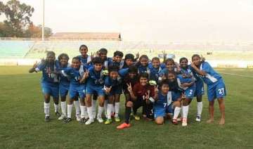 india under 14 girl footballers return from... india under 14 girl footballers return from...