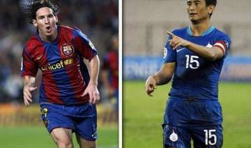 lionel messi dazzled kolkata bhutia retired in... lionel messi dazzled kolkata bhutia retired in...