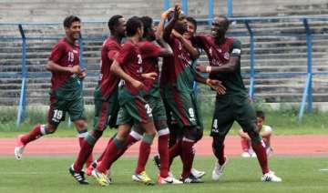 mohammedan sporting hold mohun bagan to goal less... mohammedan sporting hold mohun bagan to goal less...