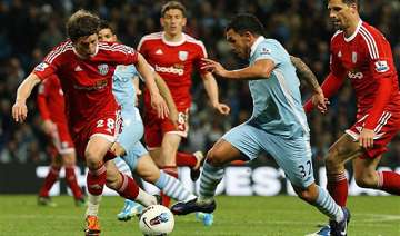 tevez scores 3 as man city beats norwich 6 1 -... tevez scores 3 as man city beats norwich 6 1 -...