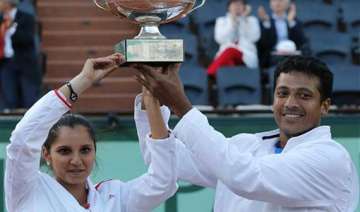 bhupathi sania win maiden french open mixed... bhupathi sania win maiden french open mixed...