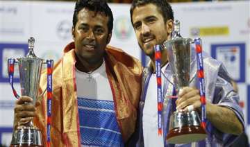 paes tipsarevic win doubles crown in chennai open... paes tipsarevic win doubles crown in chennai open...