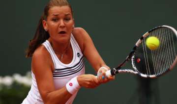 radwanska beats rybarikova in 1st round - India TV radwanska beats rybarikova in 1st round - India TV
