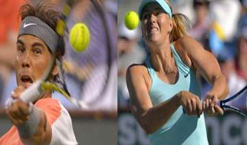 nadal and sharapova out at indian wells - India TV nadal and sharapova out at indian wells - India TV