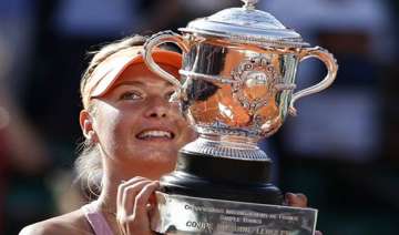 sharapova wins french open for 2nd time - India TV sharapova wins french open for 2nd time - India TV