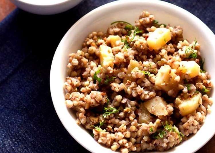 Quick recipe for Navratri Try Buckwheat Khichdi this time! (See pics)