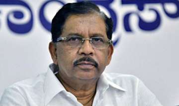 File photo of Karnataka Home Minister G... File photo of Karnataka Home Minister G...