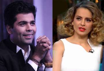 kangana ranaut, karan johar, koffee with karan kangana ranaut, karan johar, koffee with karan