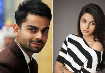 Virat Kohli and Alia Bhatt Virat Kohli and Alia Bhatt