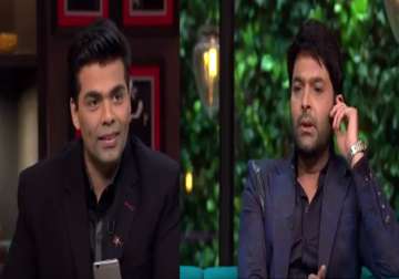 Karan Johar and Kapil Sharma Karan Johar and Kapil Sharma