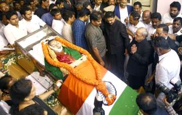 Body of Jayalalithaa Body of Jayalalithaa