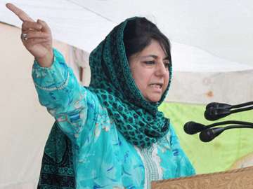 File pic of Mehbooba Mufti - India TV File pic of Mehbooba Mufti - India TV
