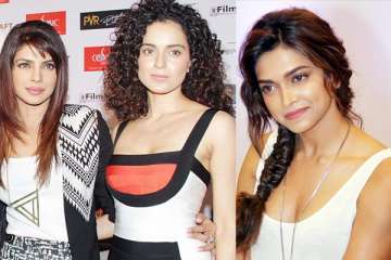Priyanka Chopra, Kangana Ranaut, Deepika Padukone Priyanka Chopra, Kangana Ranaut, Deepika Padukone