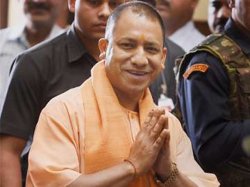 File pic of UP Chief Minister Adityanath - India... File pic of UP Chief Minister Adityanath - India...