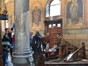 Explosion in Egypt church during Palm Sunday... Explosion in Egypt church during Palm Sunday...