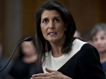 File pic of Nikki Haley - India TV File pic of Nikki Haley - India TV