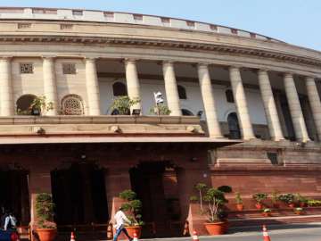 File pic - Parliament adjourned sine die - India... File pic - Parliament adjourned sine die - India...