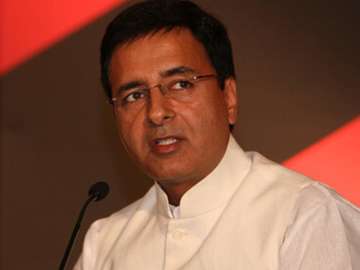 File pic of Congress spokesperson Randeep Singh... File pic of Congress spokesperson Randeep Singh...