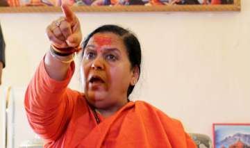 Ready to go to jail for Ayodhya: Uma Bharti... Ready to go to jail for Ayodhya: Uma Bharti...