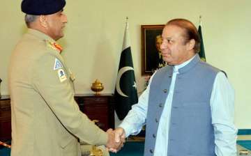 General Bajwa, PM Nawaz Sharif General Bajwa, PM Nawaz Sharif
