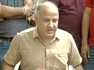 File pic of Delhi Deputy CM Manish Sisodia -... File pic of Delhi Deputy CM Manish Sisodia -...