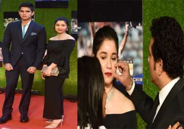 Sachin Tendulkar, Sara, Arjun Sachin Tendulkar, Sara, Arjun