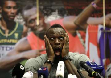 A file image of Usain Bolt. - India TV A file image of Usain Bolt. - India TV