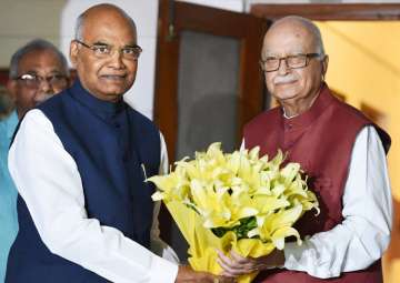 NDA’s presidential nominee Ram Nath Kovind... NDA’s presidential nominee Ram Nath Kovind...