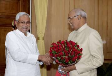 Nitish to lend support to Ram Nath Kovind’s... Nitish to lend support to Ram Nath Kovind’s...