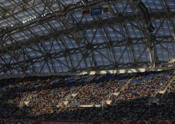 A file photo of Fisht Stadium in Sochi, Russia -... A file photo of Fisht Stadium in Sochi, Russia -...