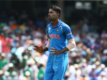 Hardik Pandya of India during the match - India TV Hardik Pandya of India during the match - India TV