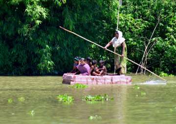 Rains lash most of India; Assam flood toll... Rains lash most of India; Assam flood toll...