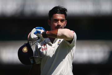 Lokesh Rahul of India leaves the ground - India TV Lokesh Rahul of India leaves the ground - India TV